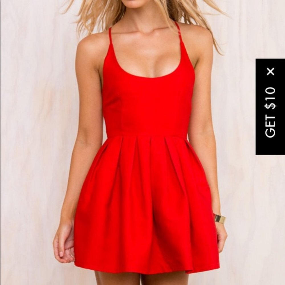 PRINCESS POLLY SOMEBODY TO LOVE MINI DRESS